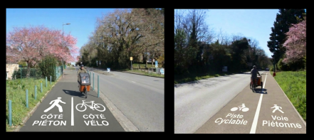 Image d'illustration pour : une jolie piste cyclable Saint Fiacre/superU !